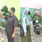 Cegah Penyebaran Covid-19, MTsN 1 Padang Cek Suhu Badan Setiap Tamu